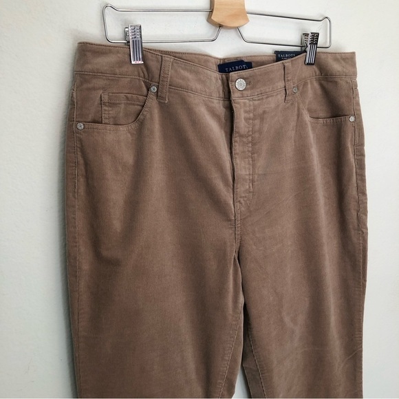 NWT Talbots Flawless High Waist Straight Leg Corduroys - Picture 5 of 13